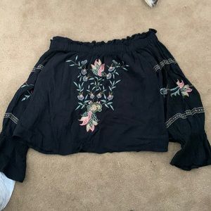 Womens American eagle off the shoulder top